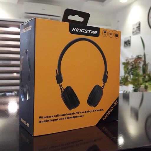 هدفون کینگ استار  مشکی مدل KINGSTAR KN-1003-BT